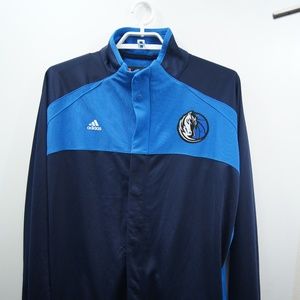 Adidas Dallas Mavericks Mens On Court Warm Up Jack